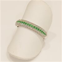 Anello Vidali Gioielli Donna in Oro bianco Zircone ANOR-42-34 - ANOR-42-34